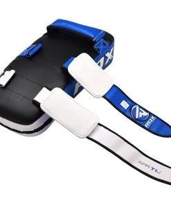 Shop-halona RDX T1 Curved Thai Kick Pad Schlagpolster Kampfsport Unterarm Blau 13 Shop-halona RDX T1 Curved Thai Kick Pad Schlagpolster Kampfsport Unterarm Blau