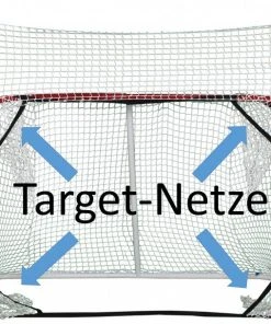 Shop-halona Hockey Tor 188x129cm Mit Fangnetz 302x175cm, Besthockey Hockeytor Target