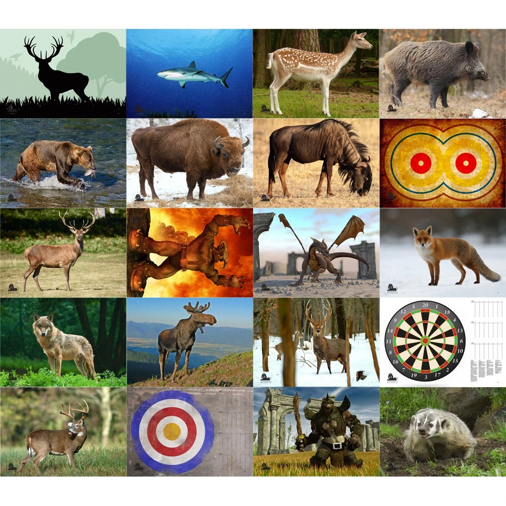 Shop-halona Zielscheiben Scheibenauflage, Zielscheibe Bogenschießen Stronhold Bunte Motive 1 Shop-halona Zielscheiben Scheibenauflage, Zielscheibe Bogenschießen Stronhold Bunte Motive