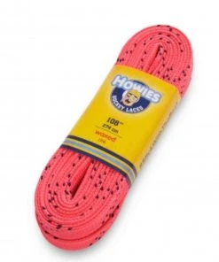 Shop-halona Howies Colored Wax Molded Tip Laces Schnürsenkel Pink Schnürsenkel Schlittschuhe