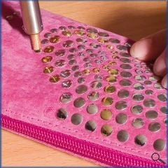 Shop-halona Stasskolben, Strass Applikator CRYSTAL ART Mit 12 Picker Kinderwerkstatt