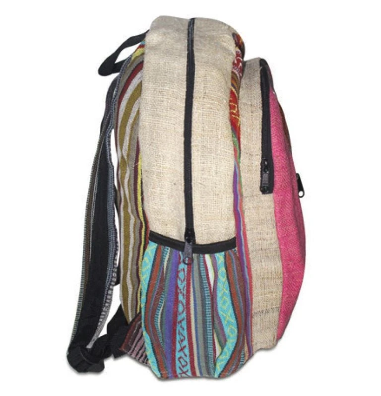 Shop-halona Rucksack Aus Hanf, Cultbagz Nepal Hand Made, Bagpack Stripes Rucksäcke 3 Shop-halona Rucksack Aus Hanf, Cultbagz Nepal Hand Made, Bagpack Stripes Rucksäcke