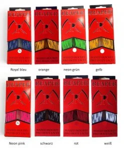 Shop-halona Reaper Schnürsenkel Eishockey Textil Gewachst, Schuhbänder Hockey 84 - 120 Zoll