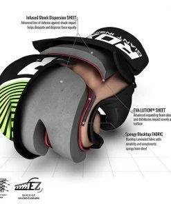 Shop-halona Outdoor - Fitness RDX J1 Kids MMA Training Handschuhe Fitness Schwarz/grün