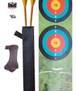 Shop-halona Staro Recurvebogen SET Bogen Jugend 18lbs Inkl. Köcher Und Pfeile