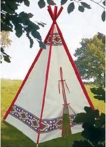 Shop-halona Tipi, Indianerzelt Kleiner Büffel Zelt F. Indianer Spielzelte