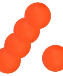 Shop-halona 5x Hockeyball Mittelhart Field-Hockey Orange 70g | Inlinehockey Ball