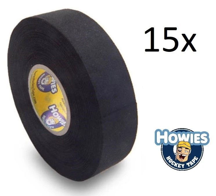 Shop-halona 15x Howies Hockeytape 1" 25yd, Eishockeytape Schwarz 2 Shop-halona 15x Howies Hockeytape 1" 25yd, Eishockeytape Schwarz