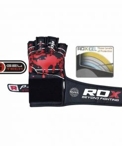 Shop-halona Outdoor - Fitness RDX Gym Grappling Blood Double Strap Handschuh Fitness 12 Shop-halona Outdoor - Fitness RDX Gym Grappling Blood Double Strap Handschuh Fitness