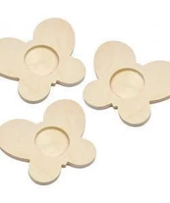 Shop-halona Teelichthalter Schmetterling 3er Set, Zum Basteln 5 Shop-halona Teelichthalter Schmetterling 3er Set, Zum Basteln