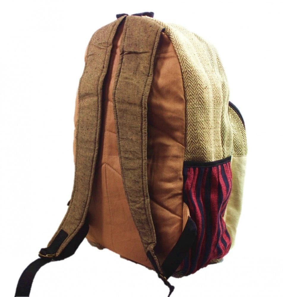 Shop-halona Natur & Trend Rucksack Aus Hanf, Cultbagz HB-0022 4 Shop-halona Natur & Trend Rucksack Aus Hanf, Cultbagz HB-0022