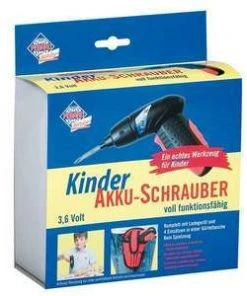 Shop-halona Pebaro Akkuschrauber Für Kinder, Echtes Werkzeug Inkl. Ladegerät
