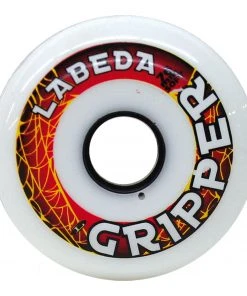 4x Rollen Labeda Inline Rollen Inlinehockey Schwarz/weiß 59/68/72/76/80mm