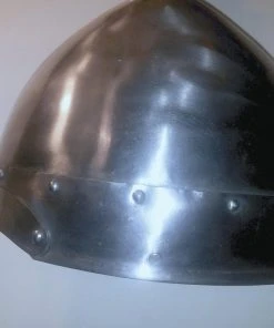 Shop-halona Stahlhelm, Ritterhelm F. Kinder Aus Echtem Stahl, Ritterrüstung, Helm Rollenspiele