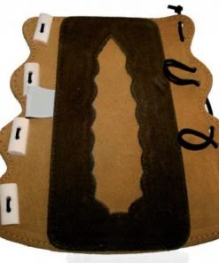 Shop-halona Armschutz Aus Leder Traditionell 21x16 Cm, F. Bogensport Halona