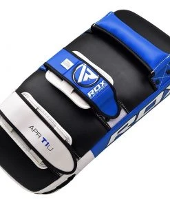 Shop-halona RDX T1 Curved Thai Kick Pad Schlagpolster Kampfsport Unterarm Blau 12 Shop-halona RDX T1 Curved Thai Kick Pad Schlagpolster Kampfsport Unterarm Blau