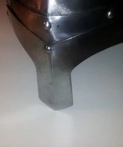 Shop-halona Stahlhelm, Ritterhelm F. Kinder Aus Echtem Stahl, Ritterrüstung, Helm Rollenspiele