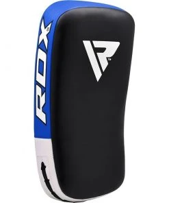 Shop-halona RDX T1 Curved Thai Kick Pad Schlagpolster Kampfsport Unterarm Blau