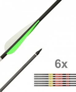 Shop-halona 6x Carbonpfeil Gold Tip Black Hunter 30 Zoll Spine 340 Bogensport 5 Shop-halona 6x Carbonpfeil Gold Tip Black Hunter 30 Zoll Spine 340 Bogensport