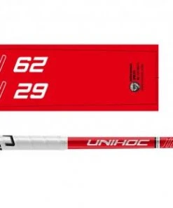 Shop-halona Unihoc Floorballschläger Player 29 Rot/weiss 92-100cm