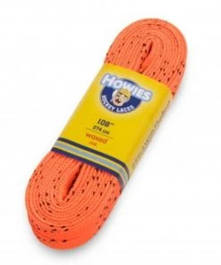 Shop-halona Howies Colored Wax Molded Tip Laces Schnürsenkel Orange