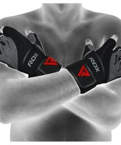 Shop-halona RDX Gym Fitness Handschuhe Deepoq Grau/schwarz S-XL