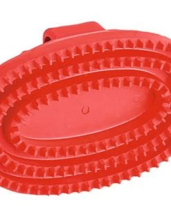 Shop-halona Gummistriegel Oval Rot Kerbl