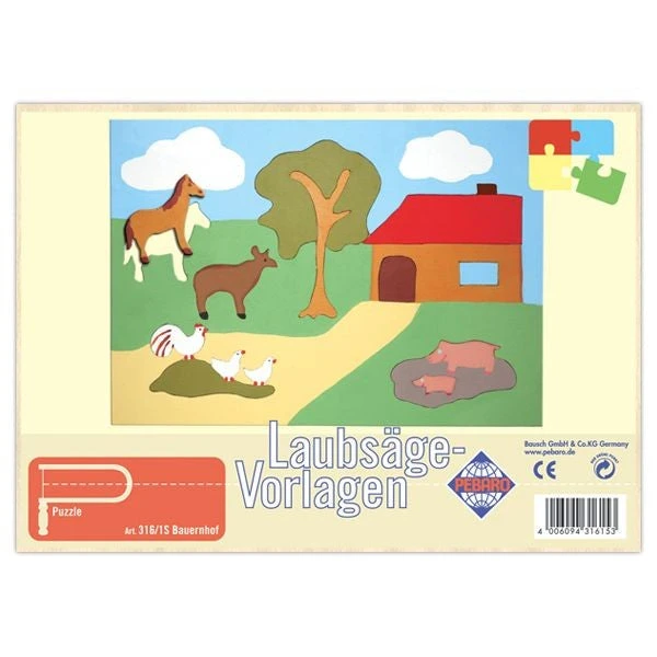 Shop-halona Laubsäge Vorlage, Schablone Bauernhof, Pebaro Vorlagen Kinderwerkstatt 1 Shop-halona Laubsäge Vorlage, Schablone Bauernhof, Pebaro Vorlagen Kinderwerkstatt