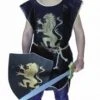 Shop-halona Rollenspiele Waffenrock U. Schwerthalter Rittergewand F. Kinder Ritter Baumwolle Löwenherz