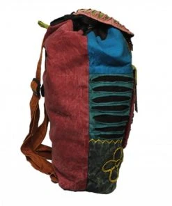 Shop-halona Hippie Rucksack Stone Washed, Cultbagz Flower 01 Natur & Trend