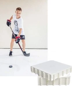 9968 Eishockey MY Puzzle Shootingpad Hockey Boden 18 Stück | 2m²