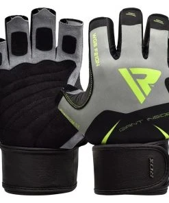 Shop-halona Outdoor - Fitness RDX Gym Handschuhe F21, Fitness-Handschuhe Schwarz/grün