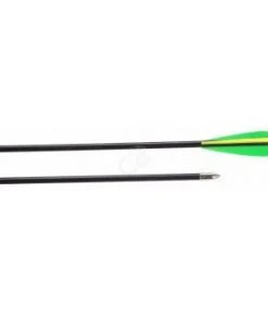 Shop-halona Pfeile 3x Sportpfeil BLACKBIRD FIBERGLASS ARROW 26 Zoll W/3 VANE Für Bogenschießen