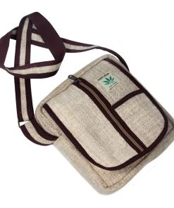 Shop-halona Hemp Single Strap Cross Body Bag Purse Cultbagz Natur & Trend