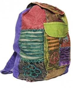 Shop-halona Hippie Rucksack Stone Washed, Cultbagz Flower 03 5 Shop-halona Hippie Rucksack Stone Washed, Cultbagz Flower 03