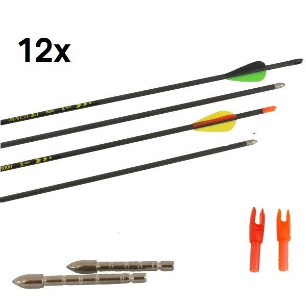 Shop-halona 12x Mach 3.1 Carbonpfeil 700 5 Shop-halona 12x Mach 3.1 Carbonpfeil 700