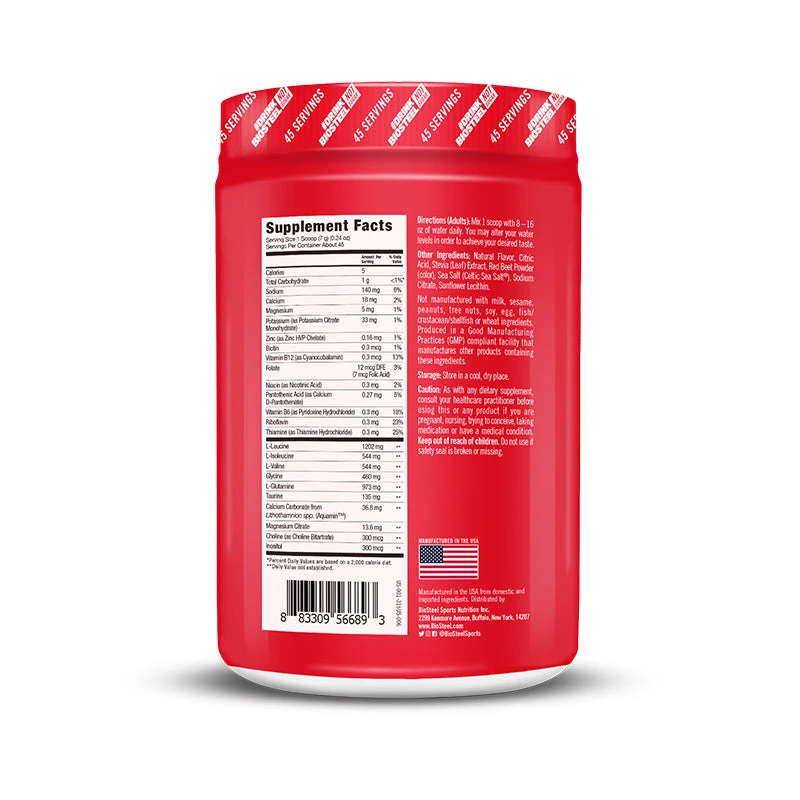 BioSteel Sports Hydration Mix - Mixed Berry - 45 Portionen 2 BioSteel Sports Hydration Mix - Mixed Berry - 45 Portionen