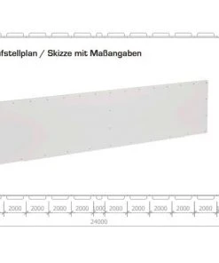 Komplette Bande Street Unihockey Spielfeld 24x14m Hockeybande Unihoc Zubehör