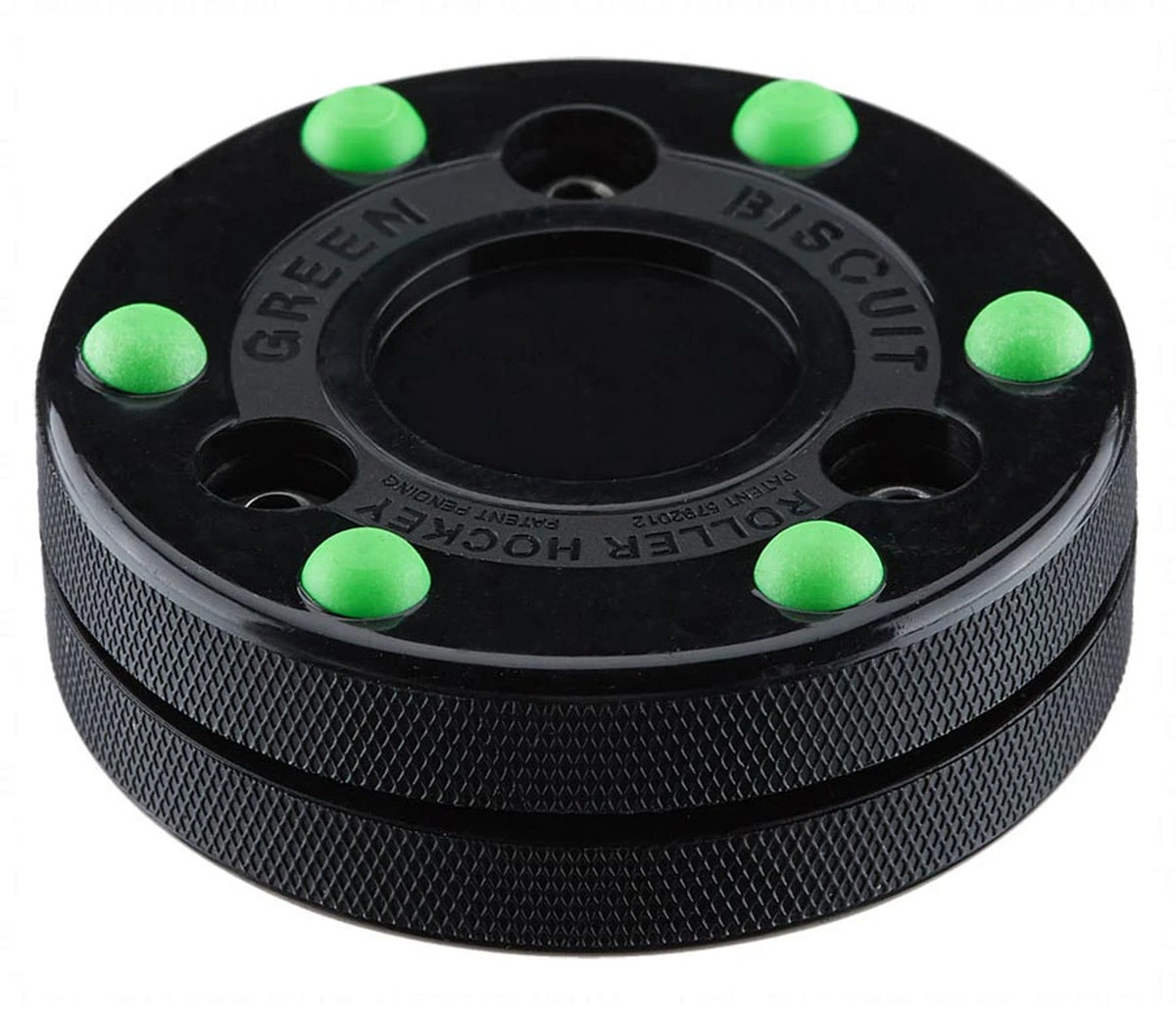 Puck & Bälle Green Biscuit Roller Hockey Puck Hockeypuck 1 Puck & Bälle Green Biscuit Roller Hockey Puck Hockeypuck