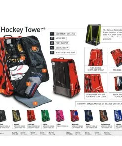 Shop-halona Tasche Grit HTFX Hockey Tower Junior Schwarz 5 Shop-halona Tasche Grit HTFX Hockey Tower Junior Schwarz