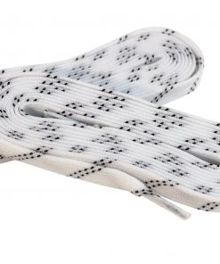 Besthockey Schlittschuhe Schnürsenkel Hockey Gewachst Weiß 84-130