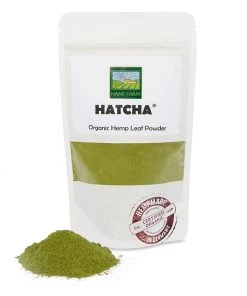 Hanf Farm Hatcha Organic Hemp Leaf Powder - Hanfblatt Pulver Aus Hanfteeblätter Natur & Trend