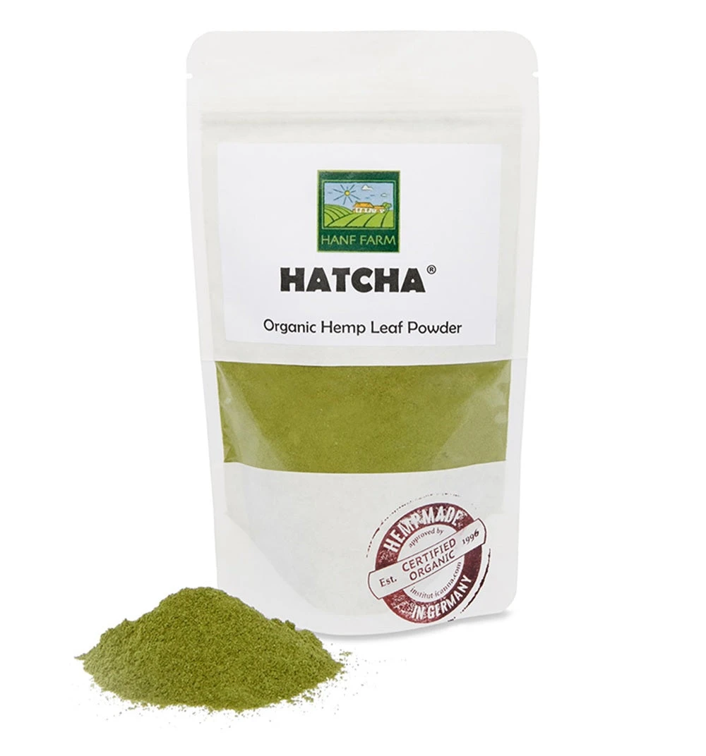 Hanf Farm Hatcha Organic Hemp Leaf Powder - Hanfblatt Pulver Aus Hanfteeblätter Natur & Trend 1 Hanf Farm Hatcha Organic Hemp Leaf Powder - Hanfblatt Pulver Aus Hanfteeblätter Natur & Trend