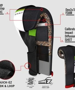 Boxsack 2FT Punch Bag Green Mit Boxhandschuhen Von RDX Outdoor - Fitness