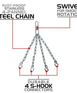 Boxsack 2FT Punch Bag Green Mit Boxhandschuhen Von RDX Outdoor - Fitness