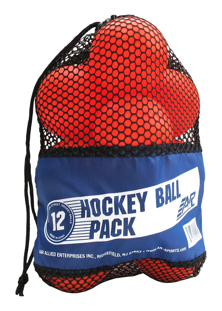 A&R Sports 12x Street- Inlinehockey Ball - Streethockey Ball Orange Mittel 1 A&R Sports 12x Street- Inlinehockey Ball - Streethockey Ball Orange Mittel