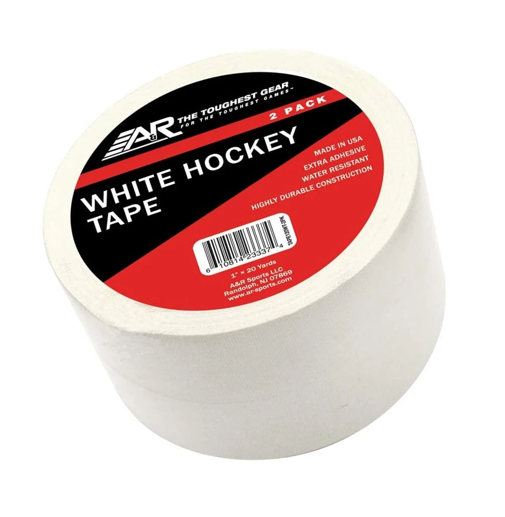 Eishockey Tape, Hockeytape Weiß,2er Pack A&R Sports 2 Eishockey Tape, Hockeytape Weiß,2er Pack A&R Sports
