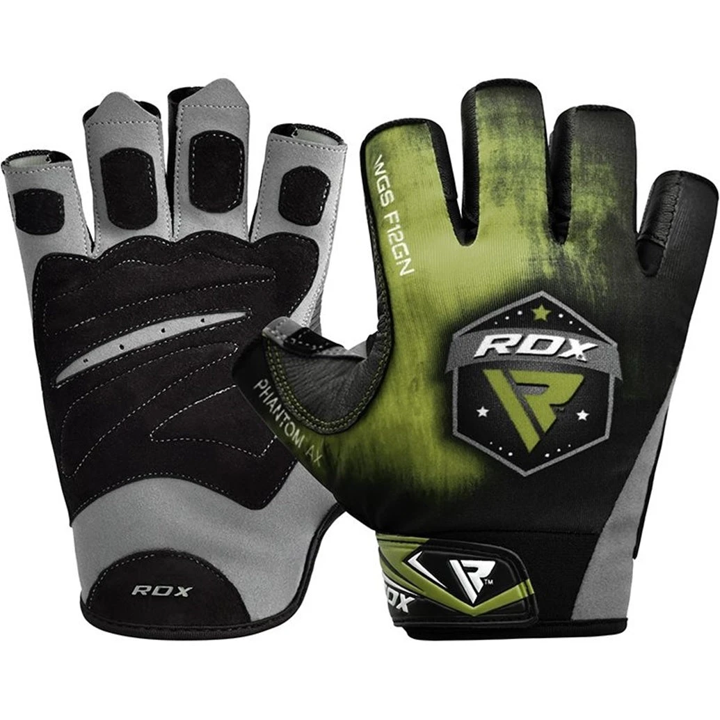 Outdoor - Fitness RDX F12 Gewichtheber Handschuhe Grün Gr. S 1 Outdoor - Fitness RDX F12 Gewichtheber Handschuhe Grün Gr. S