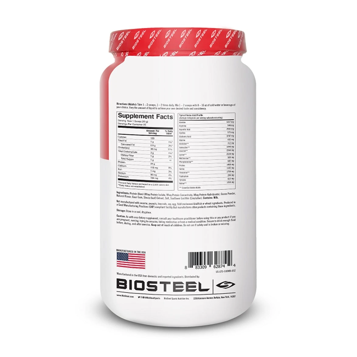 BioSteel 100% Whey Proteiin - 25 Portionen Chocolate 2 BioSteel 100% Whey Proteiin - 25 Portionen Chocolate
