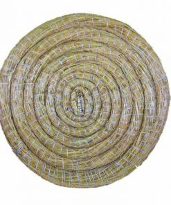 Shop-halona Strohzielscheibe, Strohscheibe Bogensport 110x11 Cm Natur Black.bulls